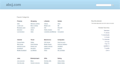 Desktop Screenshot of abcj.com